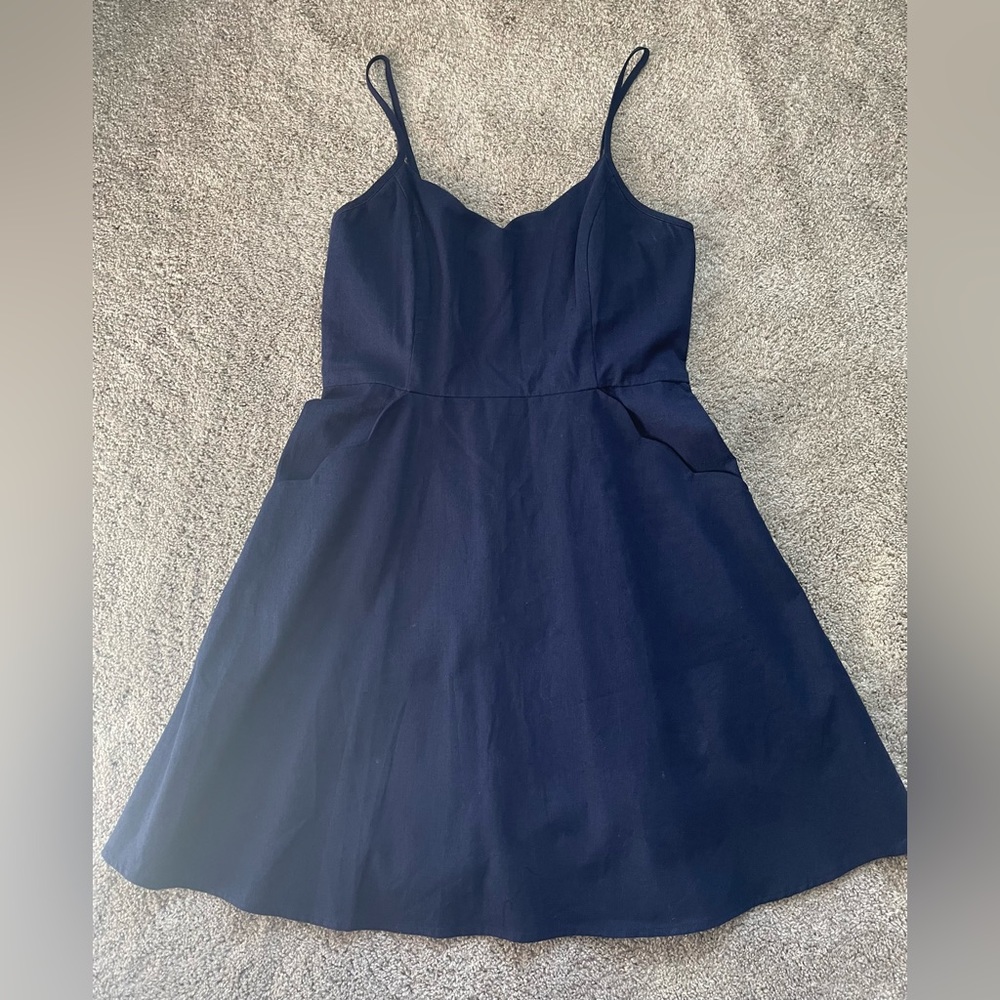 Market & Spruce Women’s Linen Dress - Picture 1 of 5